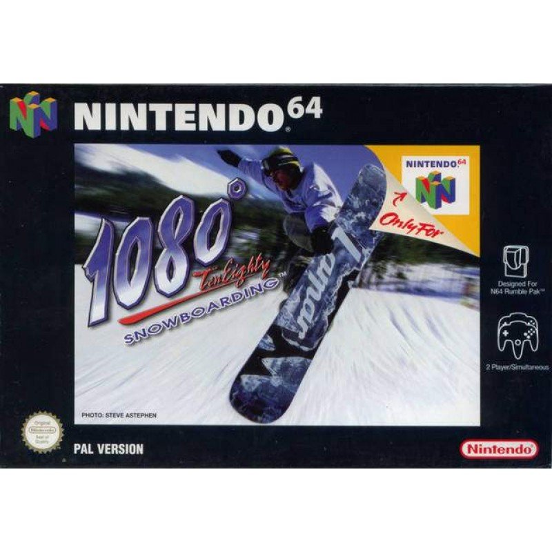 1080 TEN EIGHTY SNOWBOARDING NINTENDO 64 -USED- (N64)