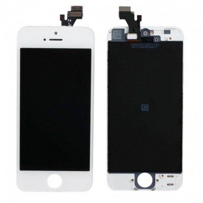 Οθόνη iPhone 5 LCD & Touchscreen - Digitizer White Οθόνη & Τζάμι Αφής Λευκή i5