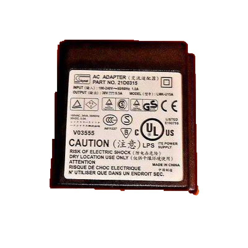 SKYNET LMK-3005 POWER AC CHARGER PRINTER ADAPTOR ORIGINAL 30V 500mA ΤΡΟΦΟΔΟΤΙΚΟ ΕΚΤΥΠΩΤΗ LEXMARK 21T0315