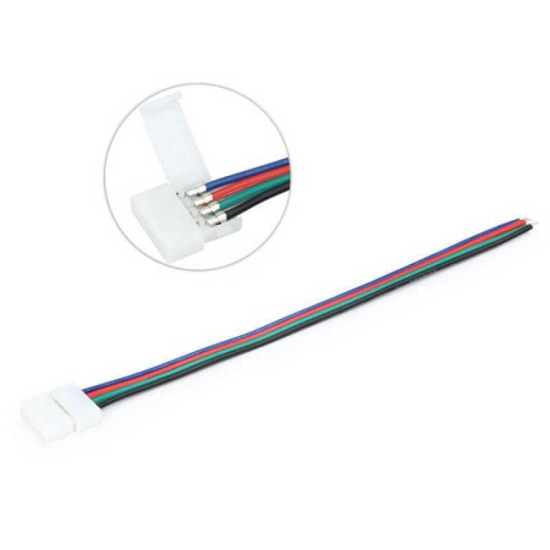 RGB LED 5050 CONNECTOR CABLE-1 ΚΑΛΩΔΙΟ ΣΥΝΔΕΣΗΣ LED 0.2m 5.3.14