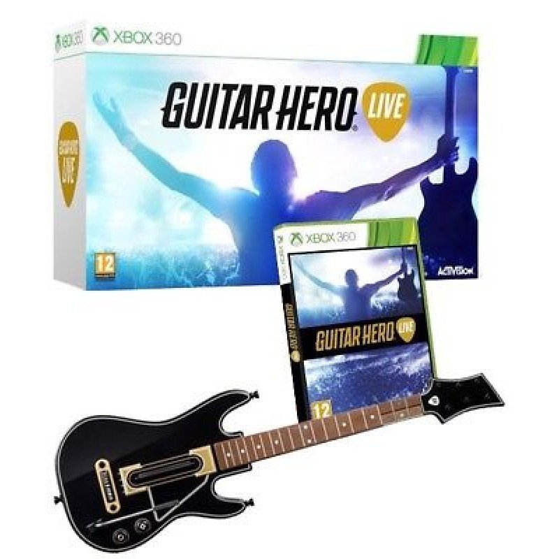 GUITAR HERO LIVE & WIRELESS GUITAR BUNDLE ΠΑΙΧΝΙΔΙ & ΑΣΥΡΜΑΤΗ ΚΙΘΑΡΑ XBOX (360)