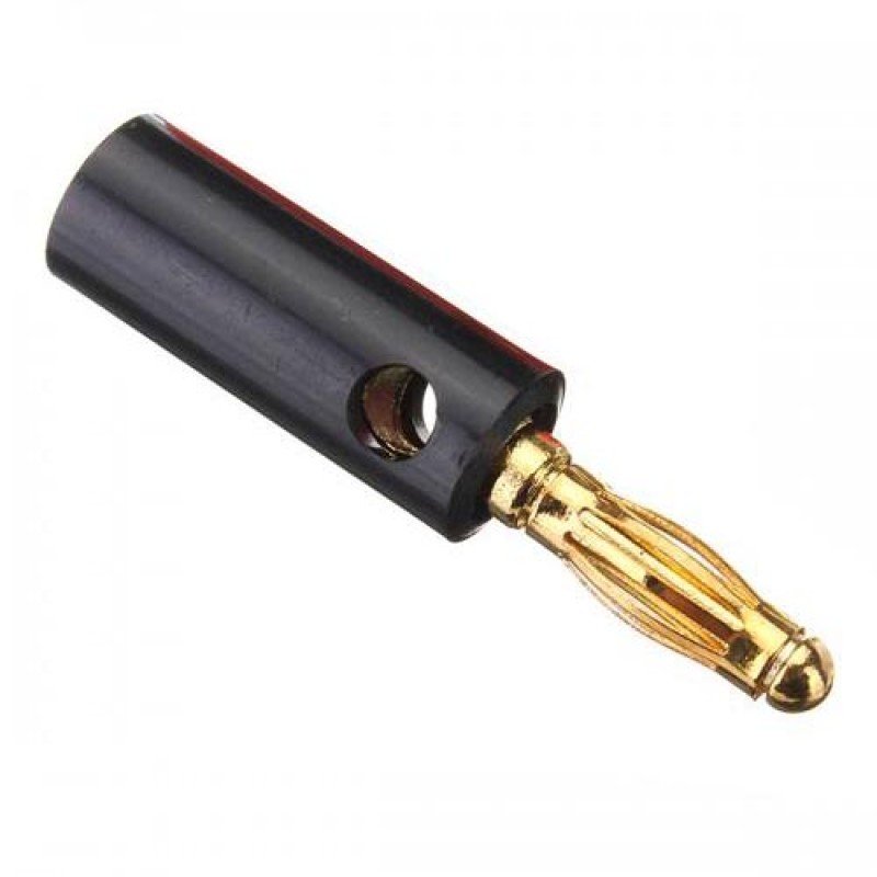 ADAPTOR GOLD BANANA MUSIC CABLE BLACK ΕΠΙΧΡΥΣΟ ΤΕΛΙΚΟ ΒΥΣΜΑ ΚΑΛΩΔΙΟΥ ΗΧΟΥ ΣΕ ΜΠΑΝΑΝΑ ΜΑΥΡΟ LZ536G