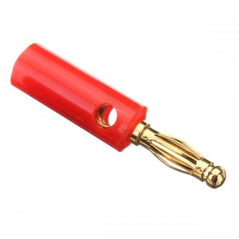 ADAPTOR GOLD BANANA MUSIC CABLE RED ΕΠΙΧΡΥΣΟ ΤΕΛΙΚΟ ΒΥΣΜΑ ΚΑΛΩΔΙΟΥ ΗΧΟΥ ΣΕ ΜΠΑΝΑΝΑ ΚΟΚΚΙΝΟ LZ536G