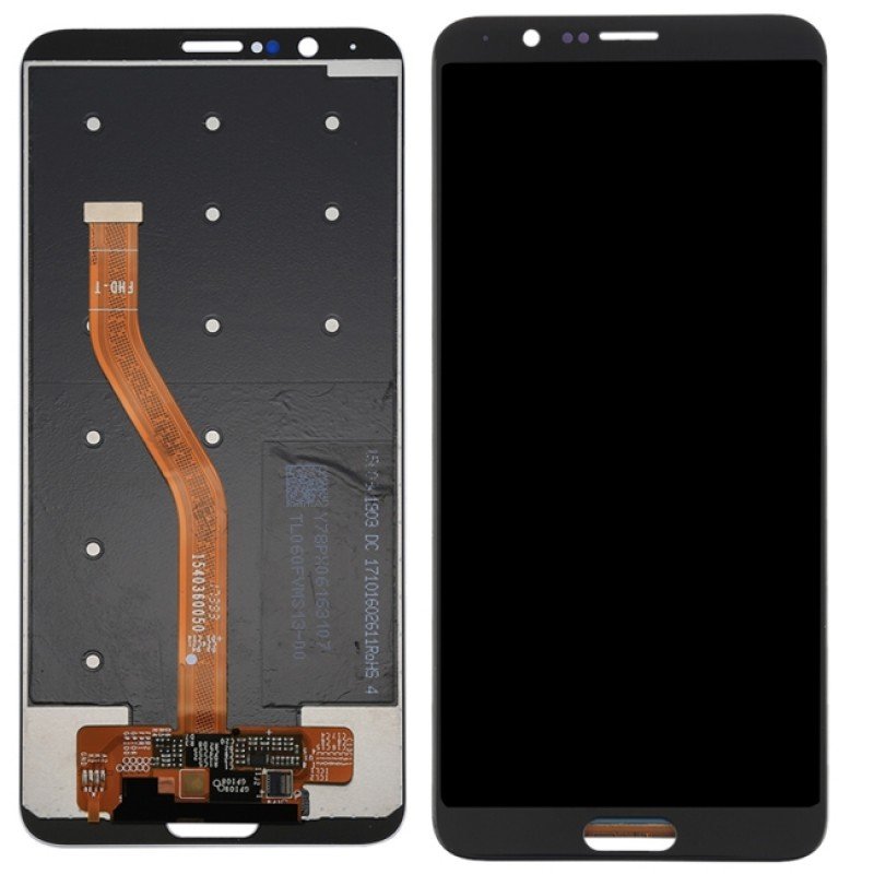 Οθόνη Huawei Honor V10 - View 10 LCD & Touchscreen - Digitizer Black Οθόνη & Τζάμι Αφής Μαύρη