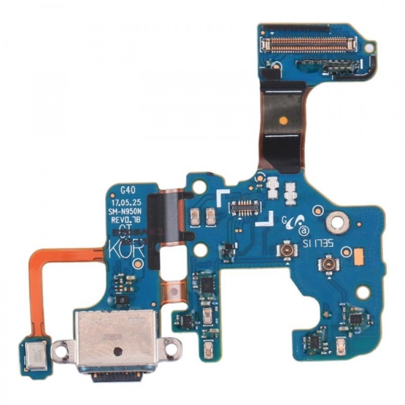 Καλωδιοταινία Φόρτισης & Μικρόφωνο Samsung Galaxy Note 8 OEM Charging Port Flex Cable Type C