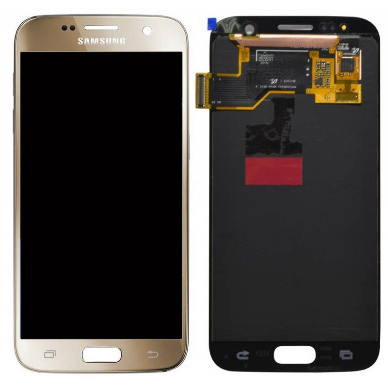 Οθόνη Samsung Galaxy S7 SM-G930F GH97-18523C Original LCD & Touch FHD Gold Αυθεντική οθόνη & Τζάμι Αφής Χρυσή