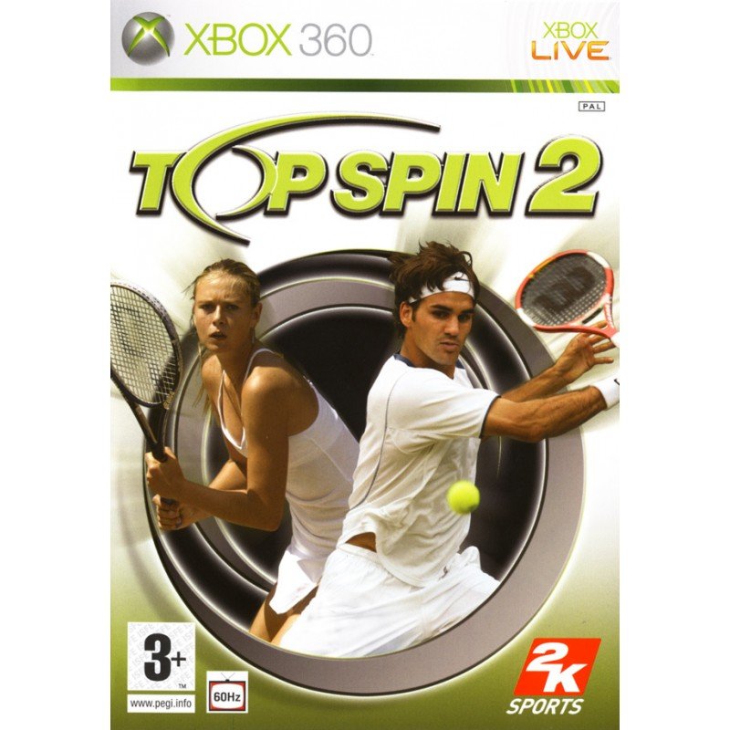 TOP SPIN 2 TENNIS -USED- (360)