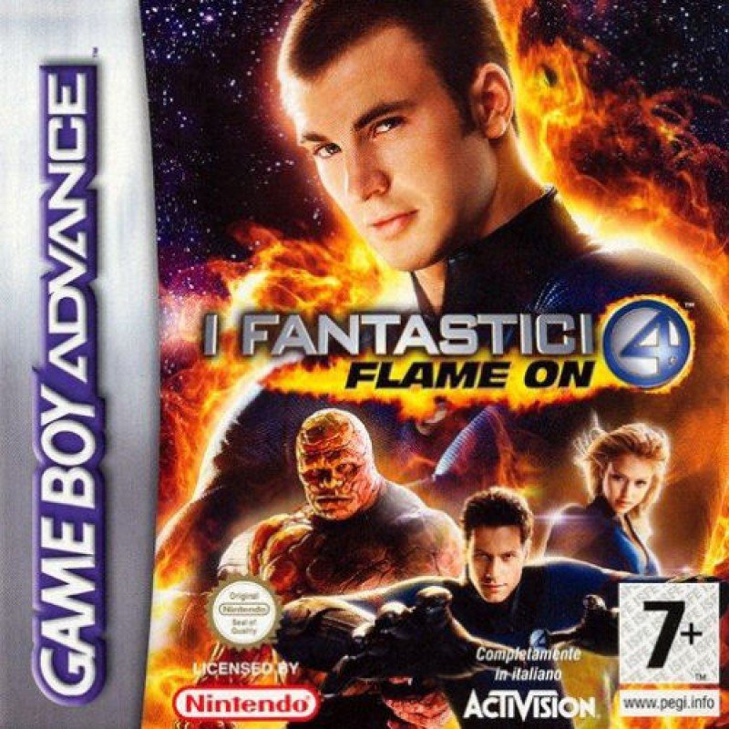 FANTASTIC 4 FLAME ON (GBA/SP)