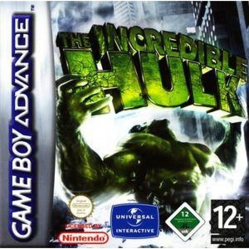 THE INCREDIBLE HULK (GBA/SP)