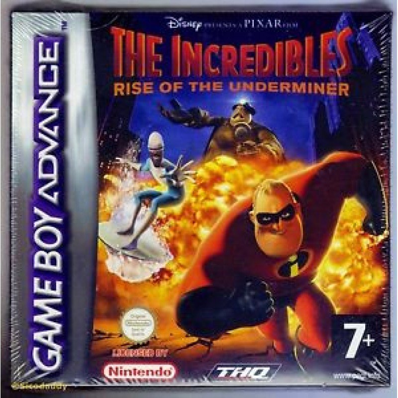 THE INCREDIBLES RISE OF THE UNDERMINER -USED- (GBA/SP)