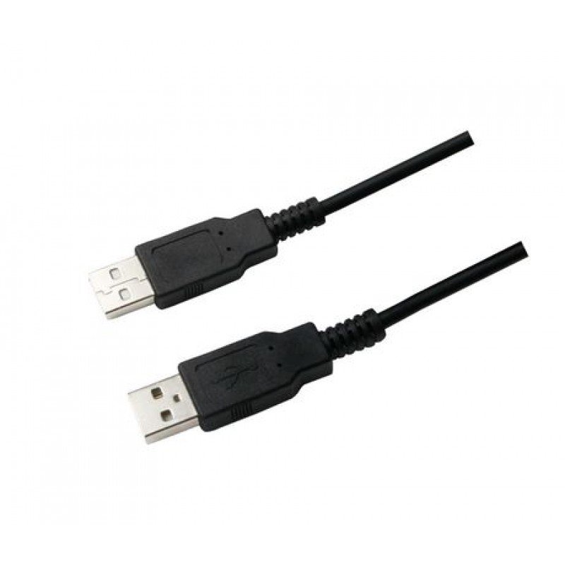 Powertech CAB-U015 USB A 2.0 Extension Cable M-M 1.5m Black Καλώδιο Σύνδεσης