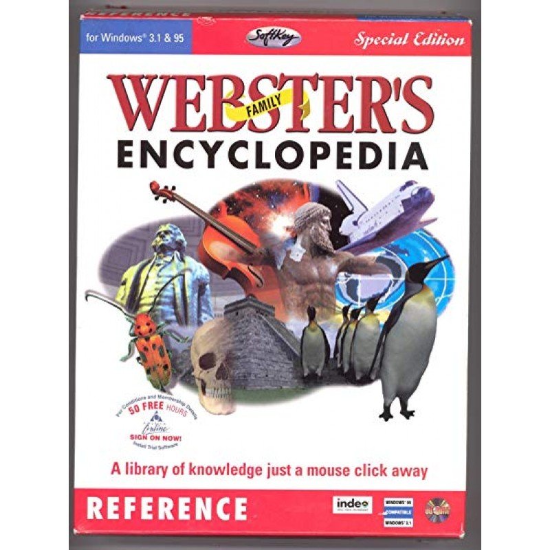 FAMILY ENCYCLOPEDIA WEBSTERS WIN 95 (PC)