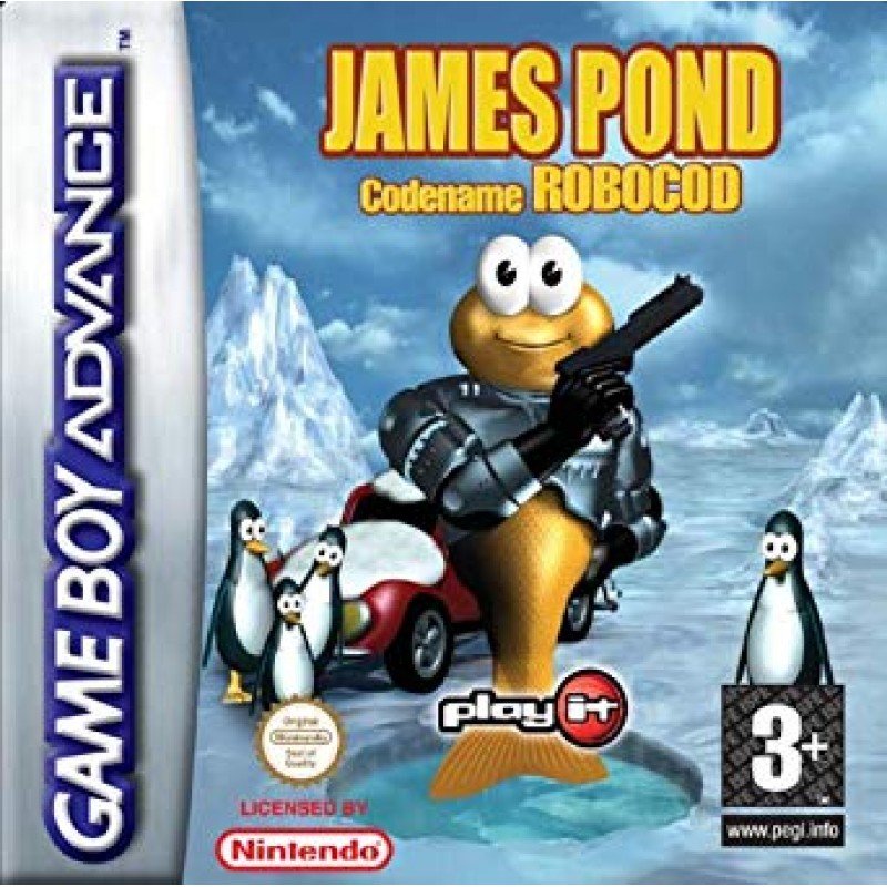 JAMES POND CODENAME ROBOCOD -USED- (GBA/SP)