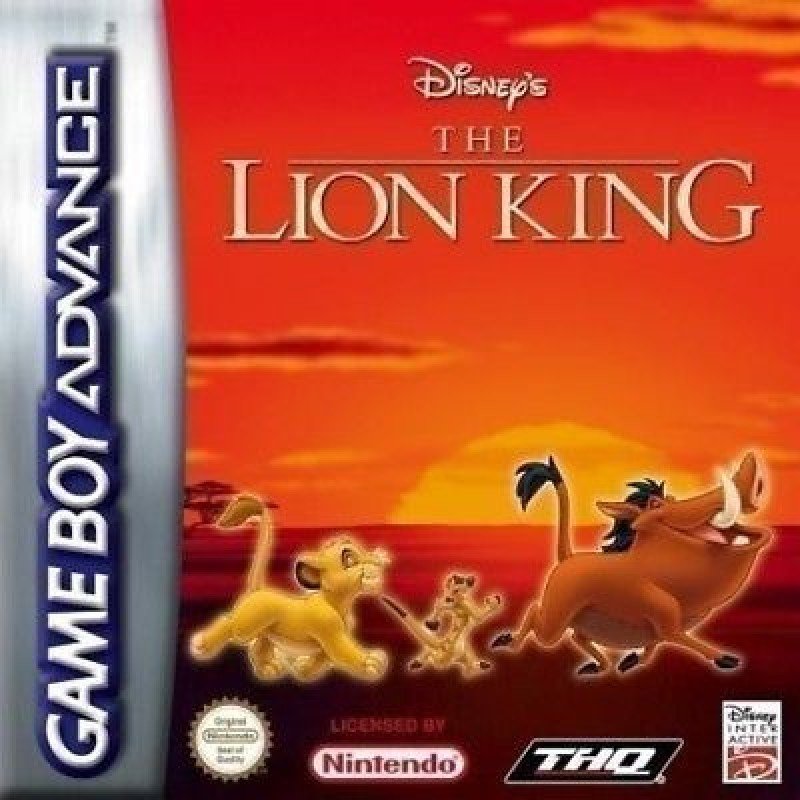 THE LION KING DISNEYS -USED- (GBA/SP)