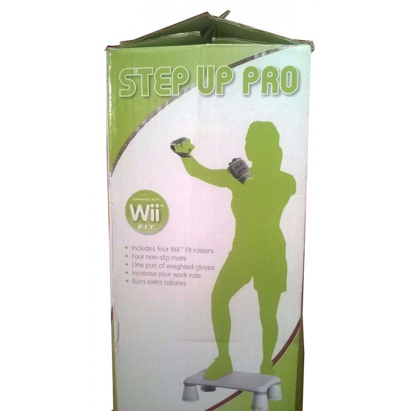 STEP UP PRO WHITE & GLOVES (Wii)