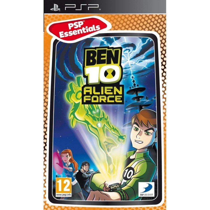 BEN 10: ALIEN FORCE ESSENTIALS (PSP)