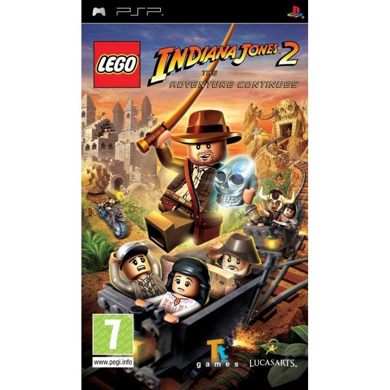 LEGO INDIANA JONES 2: THE ADVENTURE CONTINUES (PSP)