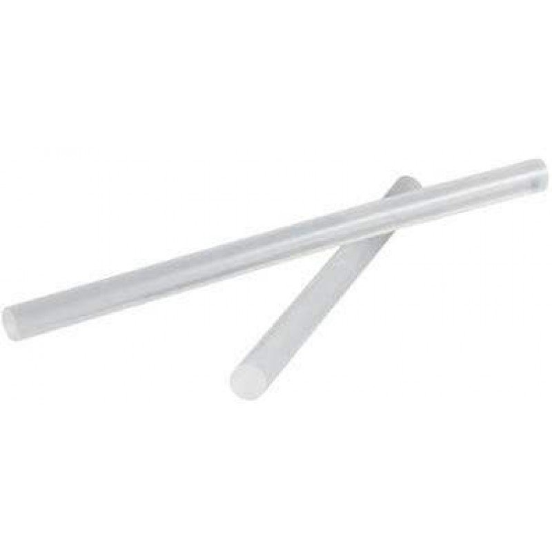 Silicone Sticks Clear 11mm  Σιλικόνη Διάφανη MP PP041 (6 Pieces)