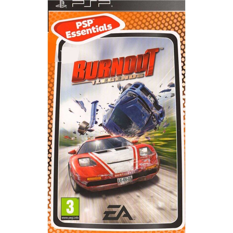 BURNOUT LEGENDS ESSENTIALS (PSP)