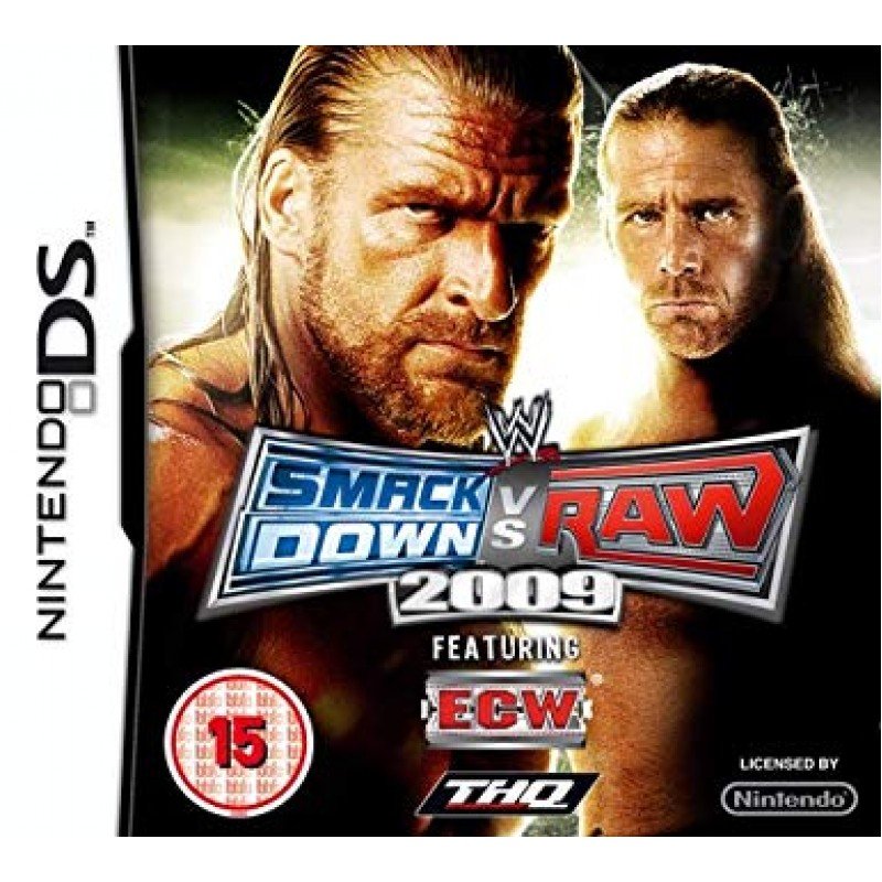 WWE SMACKDOWN VS RAW 2009 (DS)