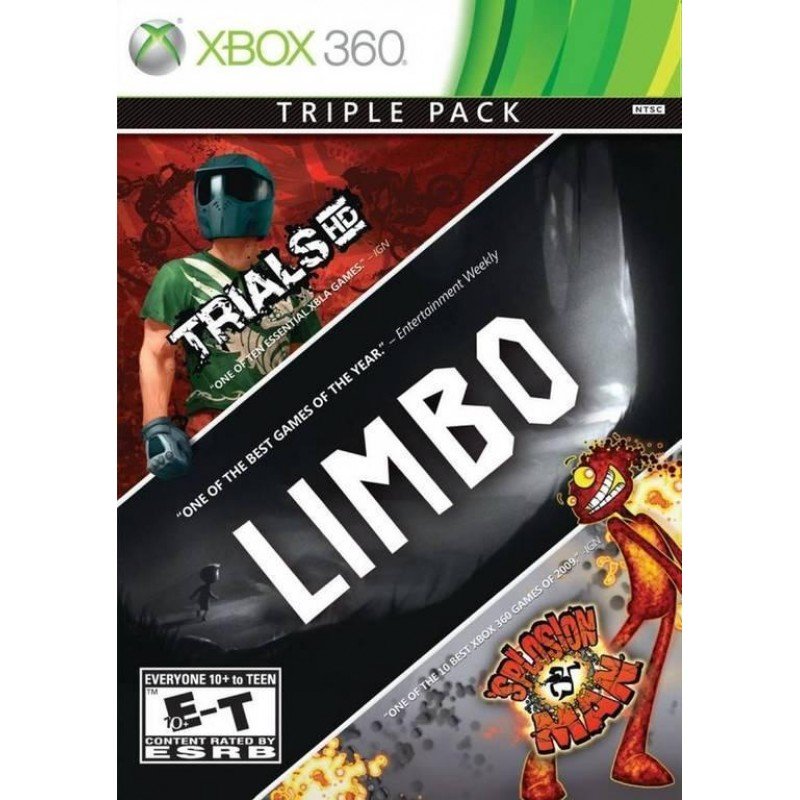 TRIPLE GAMES PACK [TRILAS HD / LIMBO / SPLOSION MAN] (360)