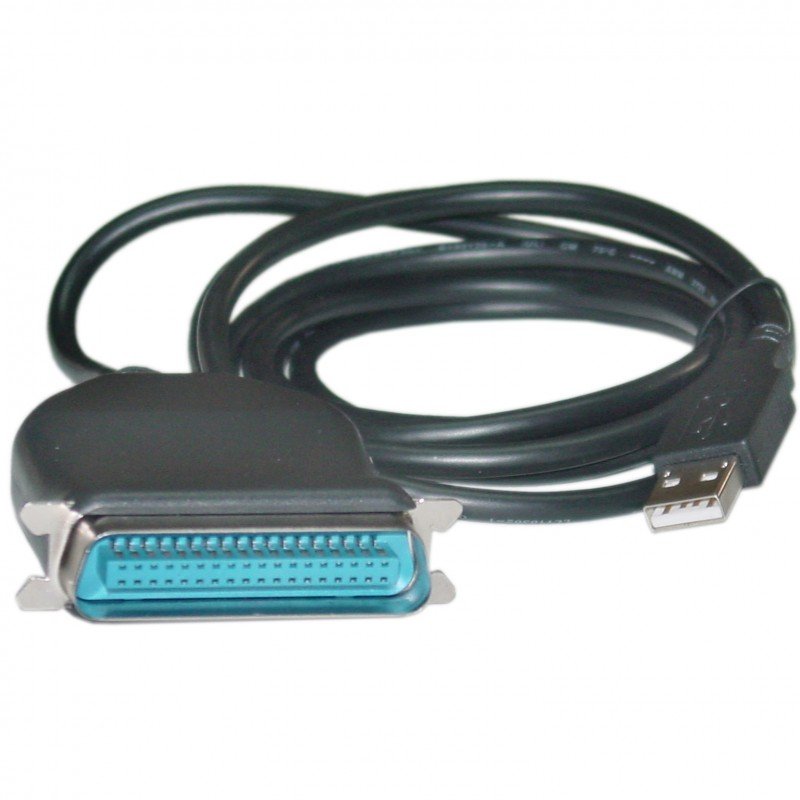 USB A TO PARALLEL PRINTER CENTRONICS IEEE 1284 CABLE 1.8m BEST VALUE 12.99.1079AR 60880