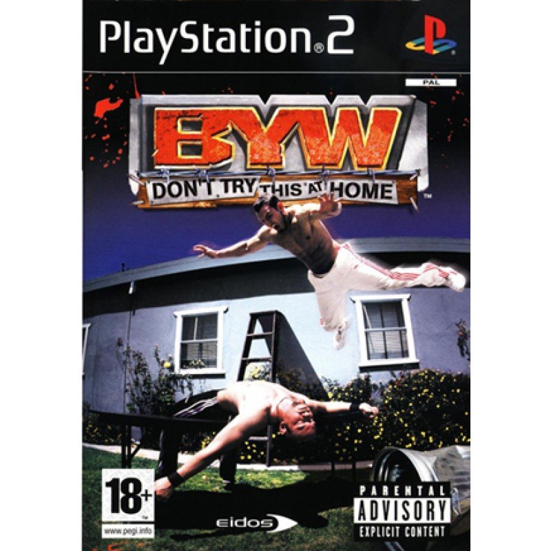 BACKYARD WRESTLING DONT TRY THIS AT HOME BYW (PS2)