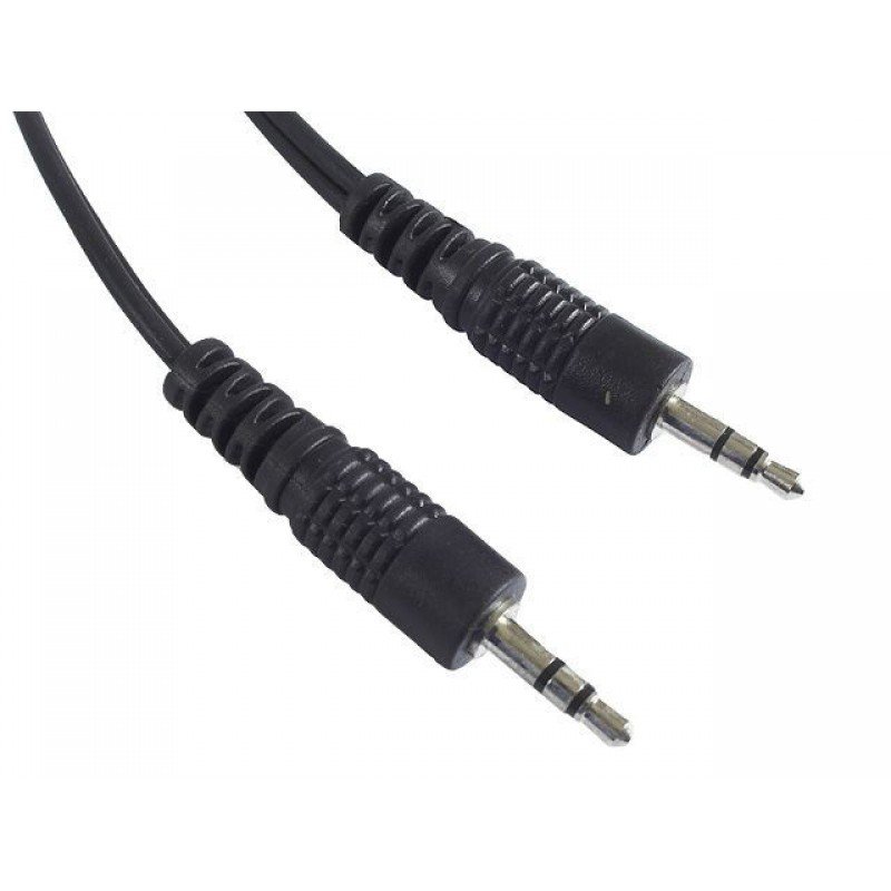 JACK MALE TO JACK MALE 3,5m AUDIO STEREO CABLE 0.50m VLAP22000B05