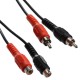 RCA 2 X M/F Extension Cable 5m Καλώδιο Προέκτασης Ήχου AV-205-22N-5 CAGP24205