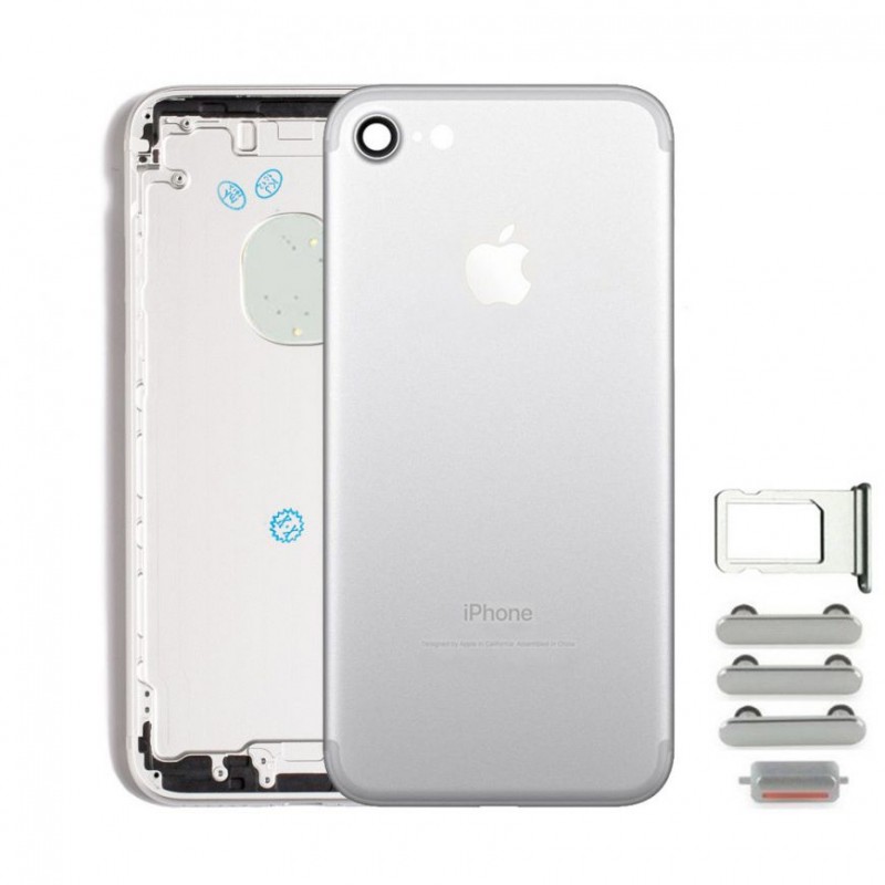 Καπάκι Μπαταρίας Ασημί iPhone 7 Battery Cover Silver i7