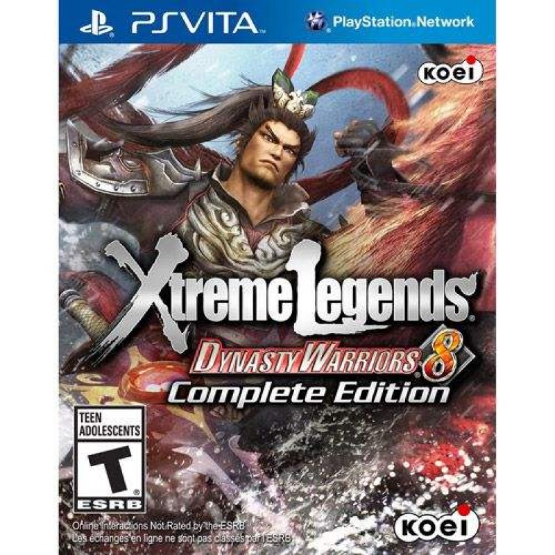 DYNASTY WARRIORS 8 EXTREME LEGENDS COMPLETE EDITION PSV (PS VITA)