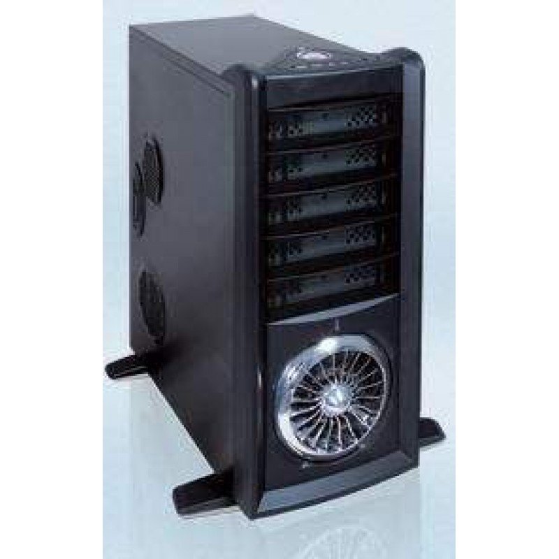 CASE SERVER MIDI ATX BLACK PC POWERTECH FSC-500 ΚΟΥΤΙ ΥΠΟΛΟΓΙΣΤΗ ΜΑΥΡΟ K-500 (PC)