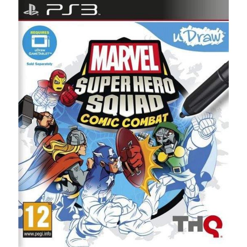 MARVEL SUPER HERO SQUAD COMIC COMBAT uDRAW (PS3)