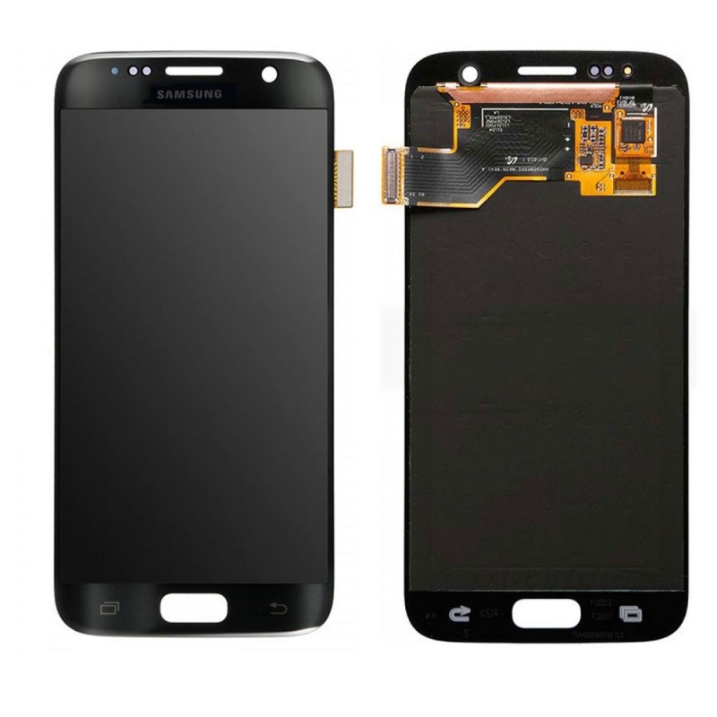 Οθόνη Samsung Galaxy S7 SM-G930F GH97-18523A Original LCD & Touch FHD Black Αυθεντική Οθόνη & Τζάμι Αφής Μαύρη