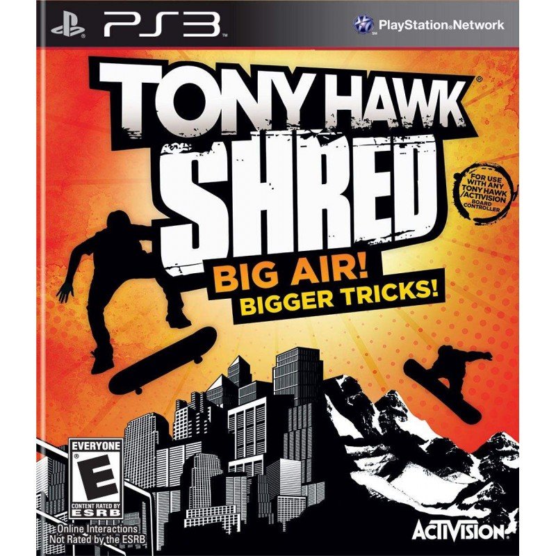 TONY HAWK SHRED (PS3)