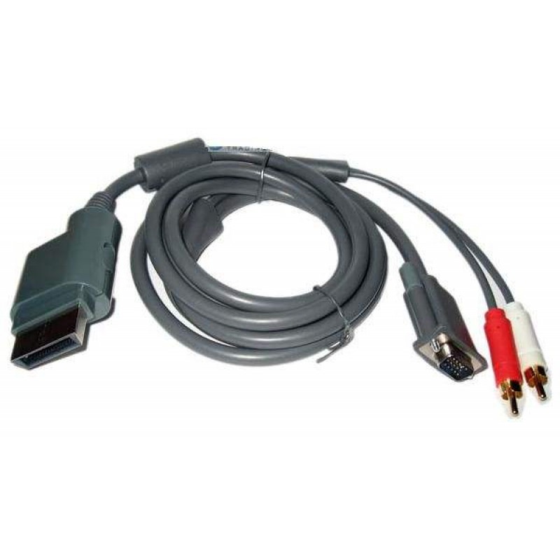 AV COMPOSITE CABLE VGA & 2 X RCA CABLE (360)