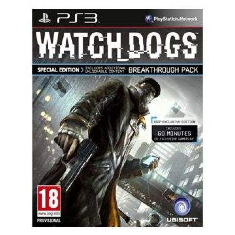 Watch Dogs -Playstation Hits- Used (PS4)