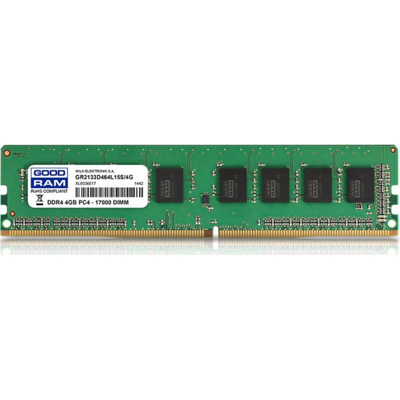 4Gb Ram DDR4 Memory 2133Mhz CL15 1.2V Good Ram GR2133D464L15S/4G Μνήμη (PC)