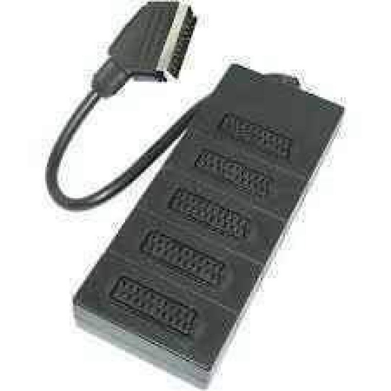 SCART ADAPTOR TO FIVE SOCKETS SCART 58