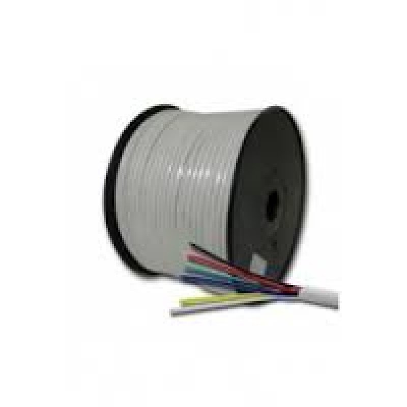 ALARM CABLE WHITE 100m 6 X 0.22 mm ΚΑΛΩΔΙΟ ΣΥΝΑΓΕΡΜΟΥ ΛΕΥΚΟ FTT8-106