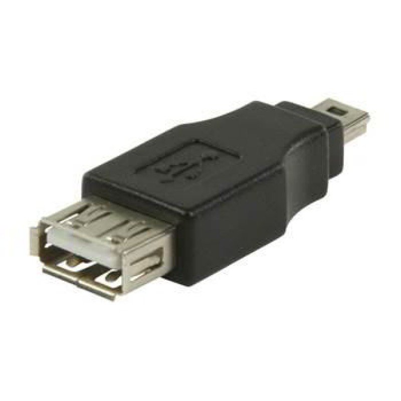 Adaptor USB A 2.0 Female To USB Mini 5pin Male Valueline VLCP60902Β