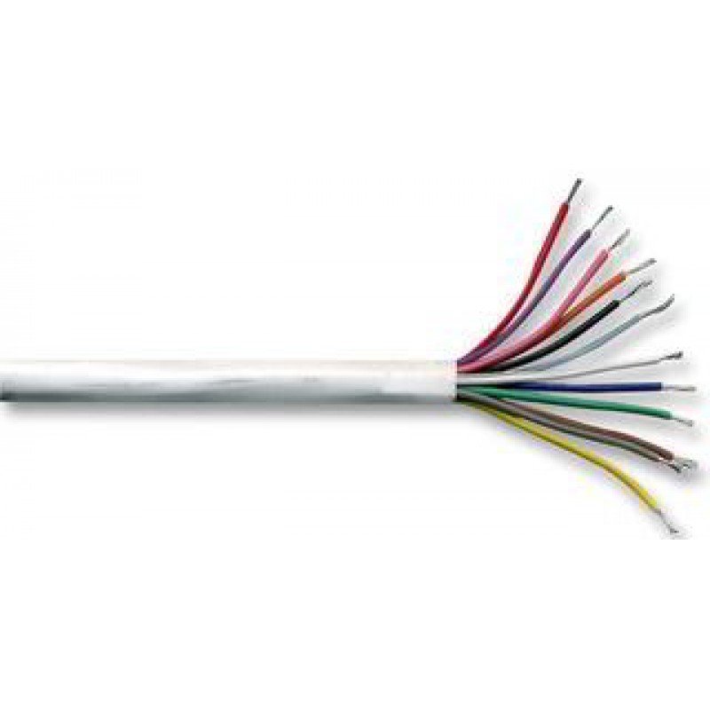 VK AL4004 ALARM CABLE WHITE 1m 12 X 0.22 mm ΚΑΛΩΔΙΟ ΣΥΝΑΓΕΡΜΟΥ ΛΕΥΚΟ