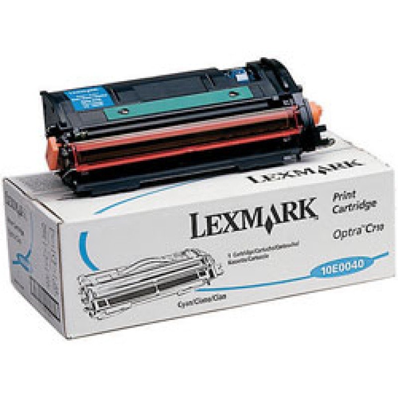 LEXMARK C-710 ORIGINAL TONER CATRIDGE CYAN 10K 10E0040