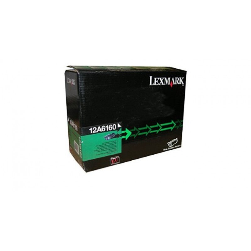 LEXMARK T-620 ORIGINAL TONER CATRIDGE BLACK 30K 12A6160 12R6160