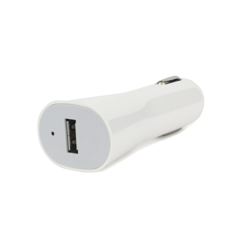 LTDC25 Car Charger Adaptor Mini White 12-24V 1 X USB 5V 3.1A Φορτιστής Αυτοκινήτου