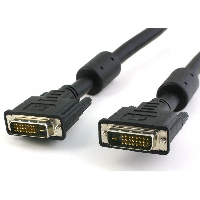 DVI-D Male 24+1pin To DVI-D Male 24+1pin Nikel Cable 5m VD007