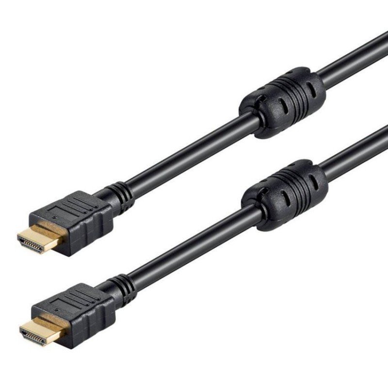 HDMI 1.4 Male 19pin To HDMI Male Gold 0.5m Goobay 58438