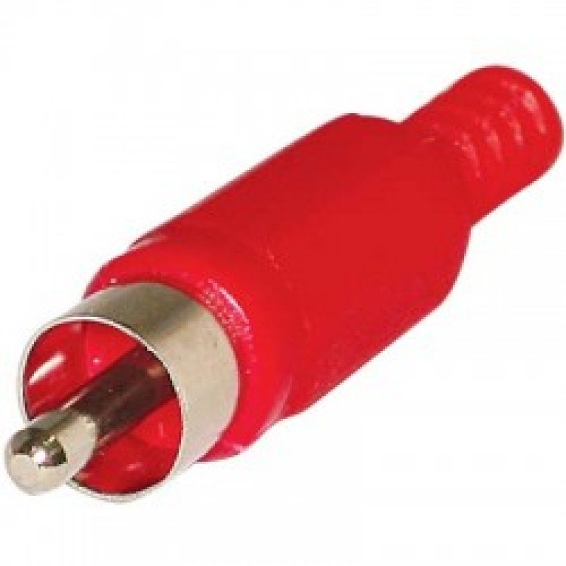 CC-006R CABLE ADAPTOR RCA MALE RED ADAPTER ΤΕΛΙΚΟ ΒΥΣΜΑ ΚΑΛΩΔΙΟΥ ΑΡΣΕΝΙΚΟ ΚΟΚΚΙΝΟ