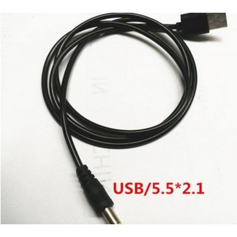 Καλώδιο Φόρτισης USB A 2.0 Male To DC 5.5 X 2.1mm Male Cable 1.5m FTT6-072