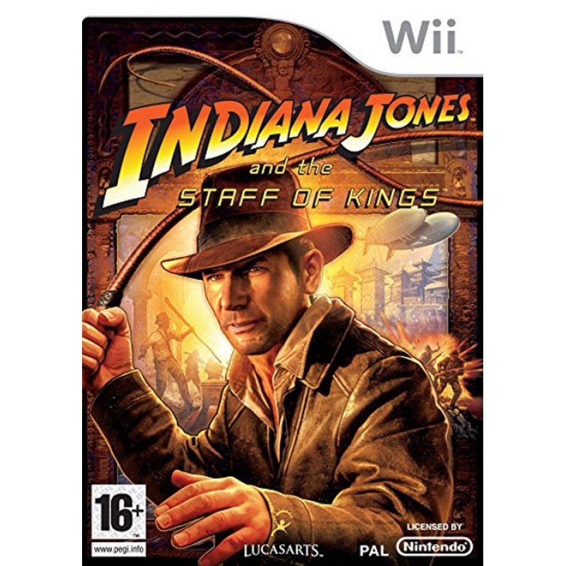 INDIANA JONES STAFF OF KINGS (Wii)